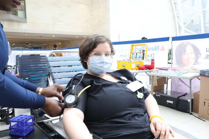 On Wednesday, May 15, NYC Health + Hospitals/Jacobi hosted a successful blood drive with New York Blood Center.