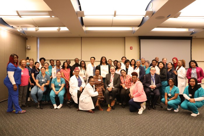 Nurses at NYC Health + Hospitals/Jacobi were celebrated throughout National Nurses Week from Monday, May 6 to Sunday, May 12, 2024.