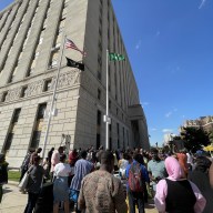 Bronx Borough President Vanessa L. Gibson and her African Advisory Council hosted the first-ever African Union flag-raising in the Bronx on May 28 at Borough Hall.