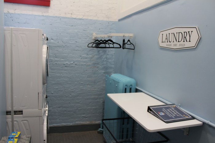 The new laundry room at the Longwood Academy of Discovery on Friday, May 3, 2024.