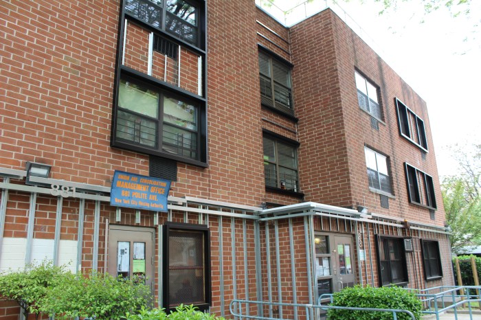 The NYCHA Union Avenue Consolidation office in Longwood on Friday, May 3, 2024.