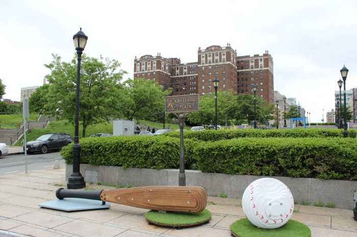 Lou Gehrig Plaza on Friday, May 10, 2024.