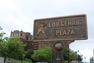 Lou Gehrig Plaza on Friday, May 10, 2024.
