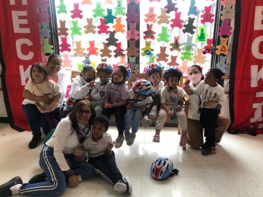 More than 120 preschoolers, kindergarteners and second graders from the Schermerhorn Program at the New York Institute for Special Education, raced tricycles for the annual "Trike-A-Thon" fundraiser benefiting St. Jude Children's Research Hospital.