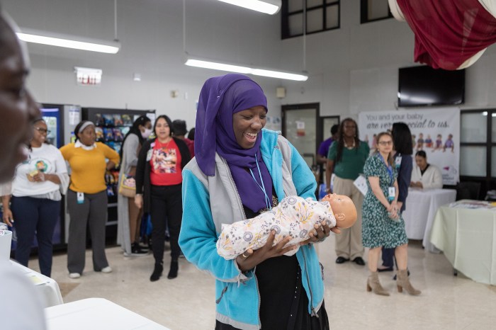Guests learned about postpartum and postnatal care from Montefiore experts and community partners.