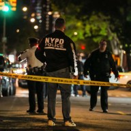 Police are searching for the suspects behind a triple shooting in the Bronx that left two people dead and another injured on May 24, 2024.