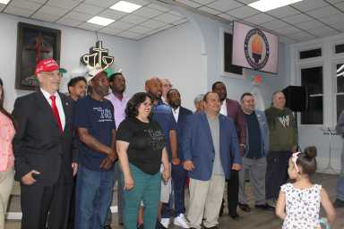 Bronx County Conservative Party Candidate mixer on June 17, 2024.