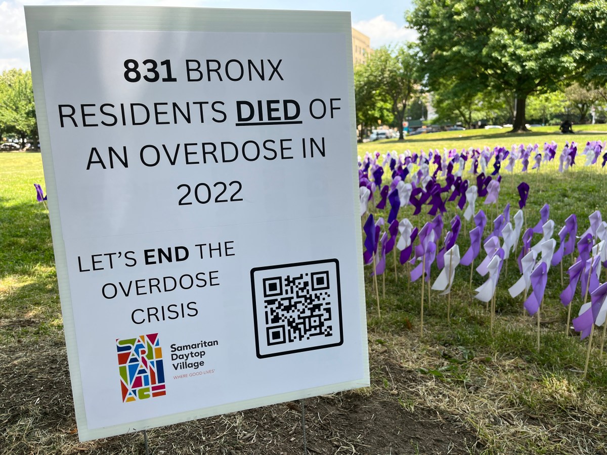 The Bronx has the highest rates of overdose deaths, with 831 residents dying from overdose in 2022, according to data from the NYC Department of Health and Mental Hygiene.