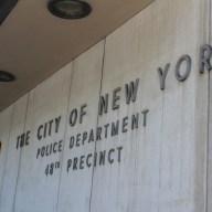 The Bronx's 48th NYPD Precinct on Tuesday, May 21, 2024.