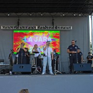 The La Jara Band performs at the Fair at the Square. Photo Jewel Webber