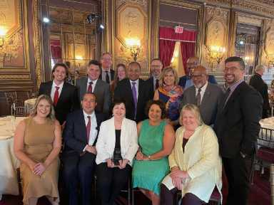 Woodlawn Cemetery & Conservancy received the Chairman's Award from The New York Landmarks Conservancy.