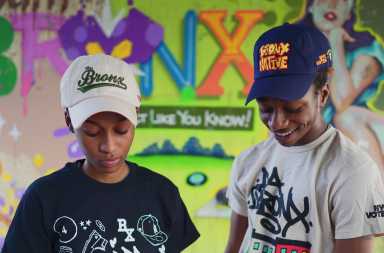 Amaurys Grullon of Bronx Native collaborated with NYC Votes to engage Bronxites through merch, social media and events.