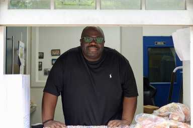 Thomas Perry, program director of Cathedral Community Cares (CCC) at the Cathedral Church of Saint John the Divine.