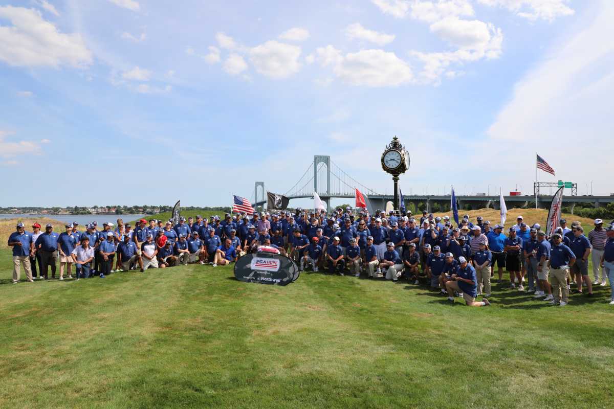 On Tuesday, July 2, Bally’s Golf Links at Ferry Point played host to 104 graduates of the Met PGA HOPE program.