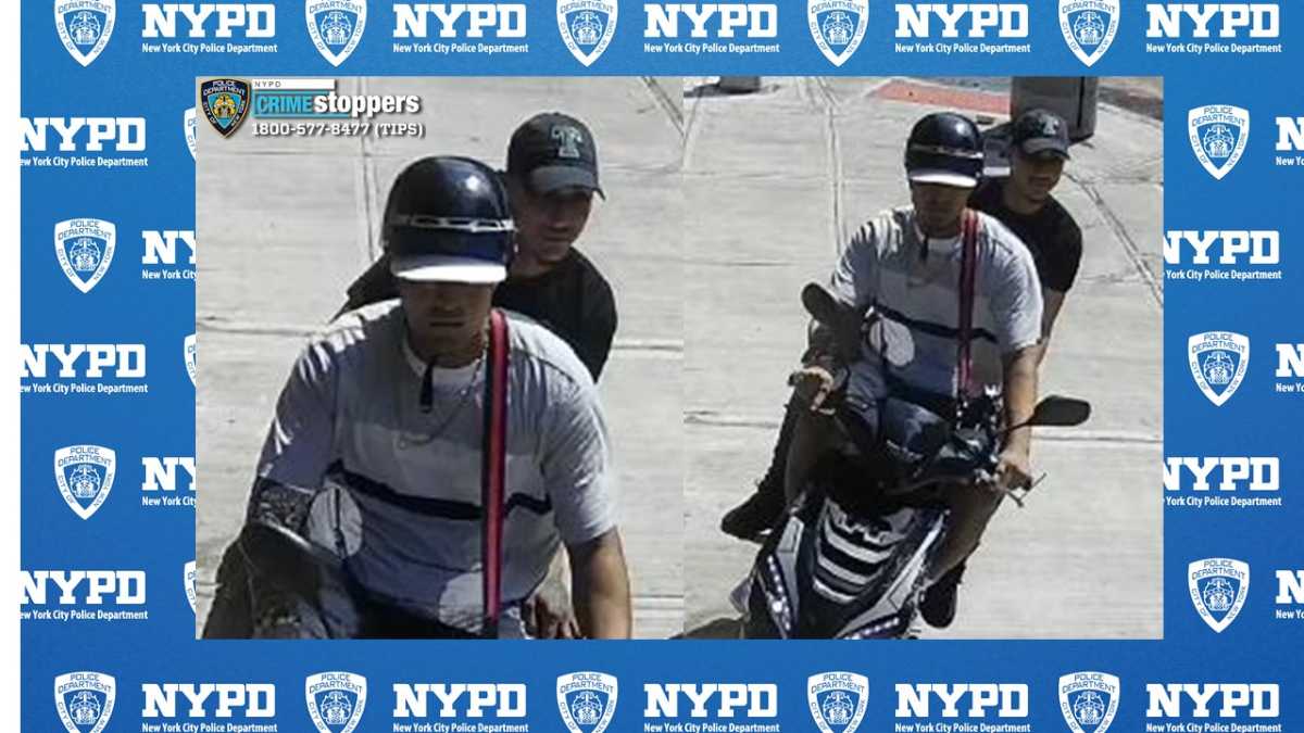 suspects seen on a scooter
