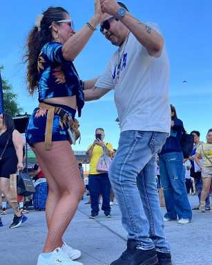 Salsa Stories will host an open street salsa experience this year. Photo courtesy Salsa Stories
