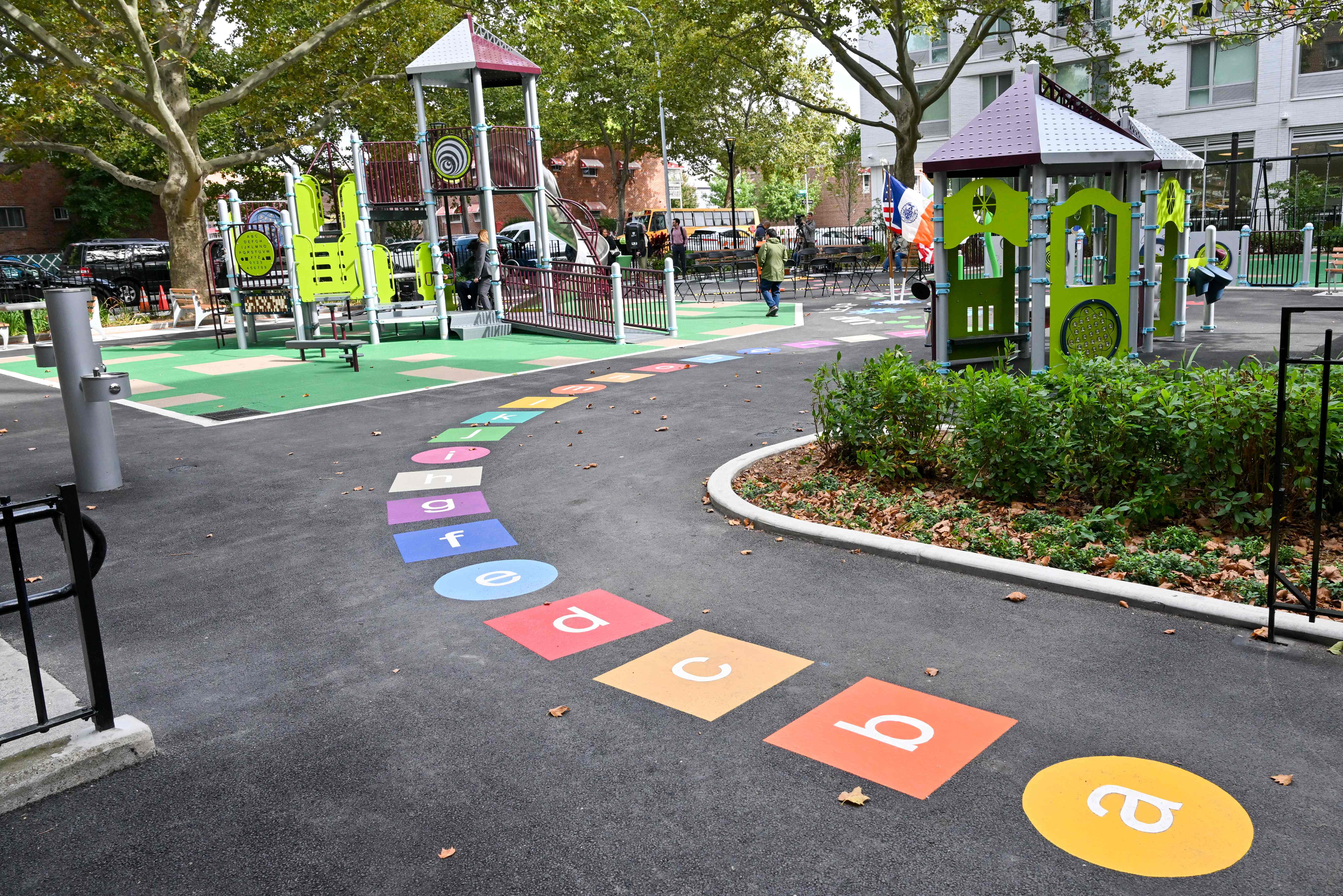 NYC Parks and NYCHA cut ribbon on playground improvements at Sotomayor ...