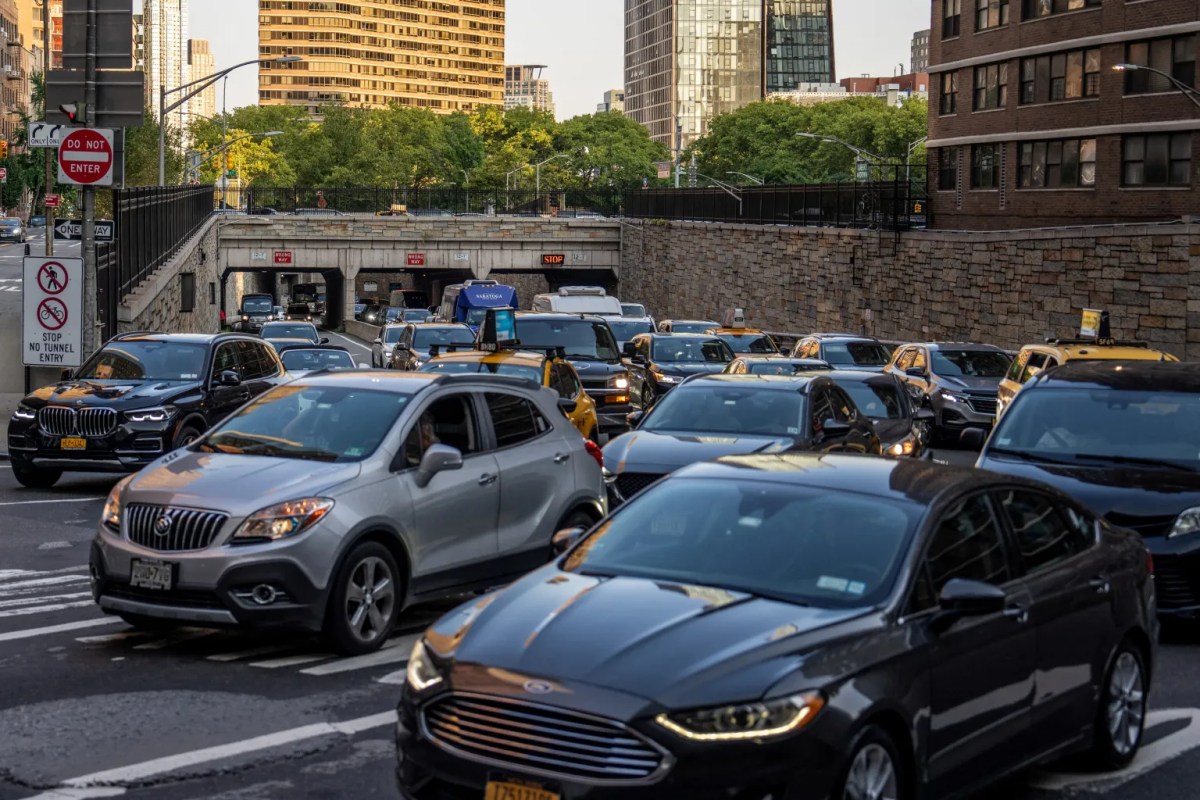 All tied up: NYC auto traffic at record highs as MTA transit 