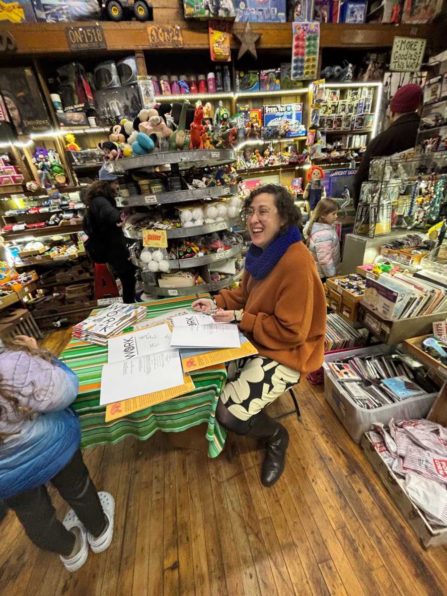 book signing