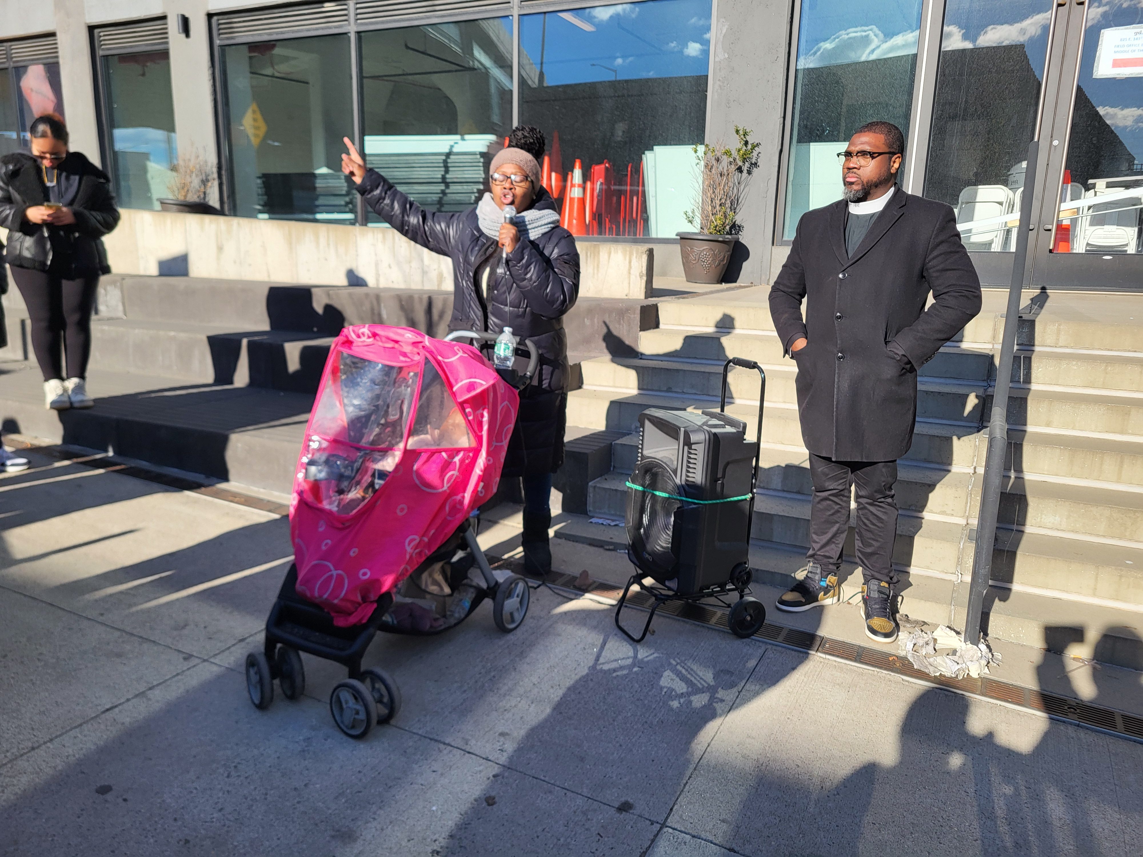 South Bronx residents protest new 2,200-bed migrant shelter – Bronx Times