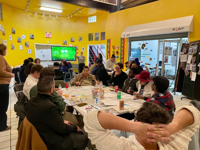 Facilitators at The Point CDC in Hunts Point shared some of the consistent suggestions and concerns about bringing infrastructure that will support more electric vehicles and trucks to the neighborhood.