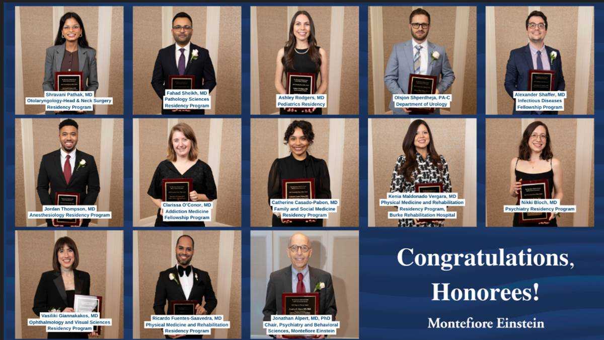 Montefiore Einstein leaders honored for their compassion, research and ...