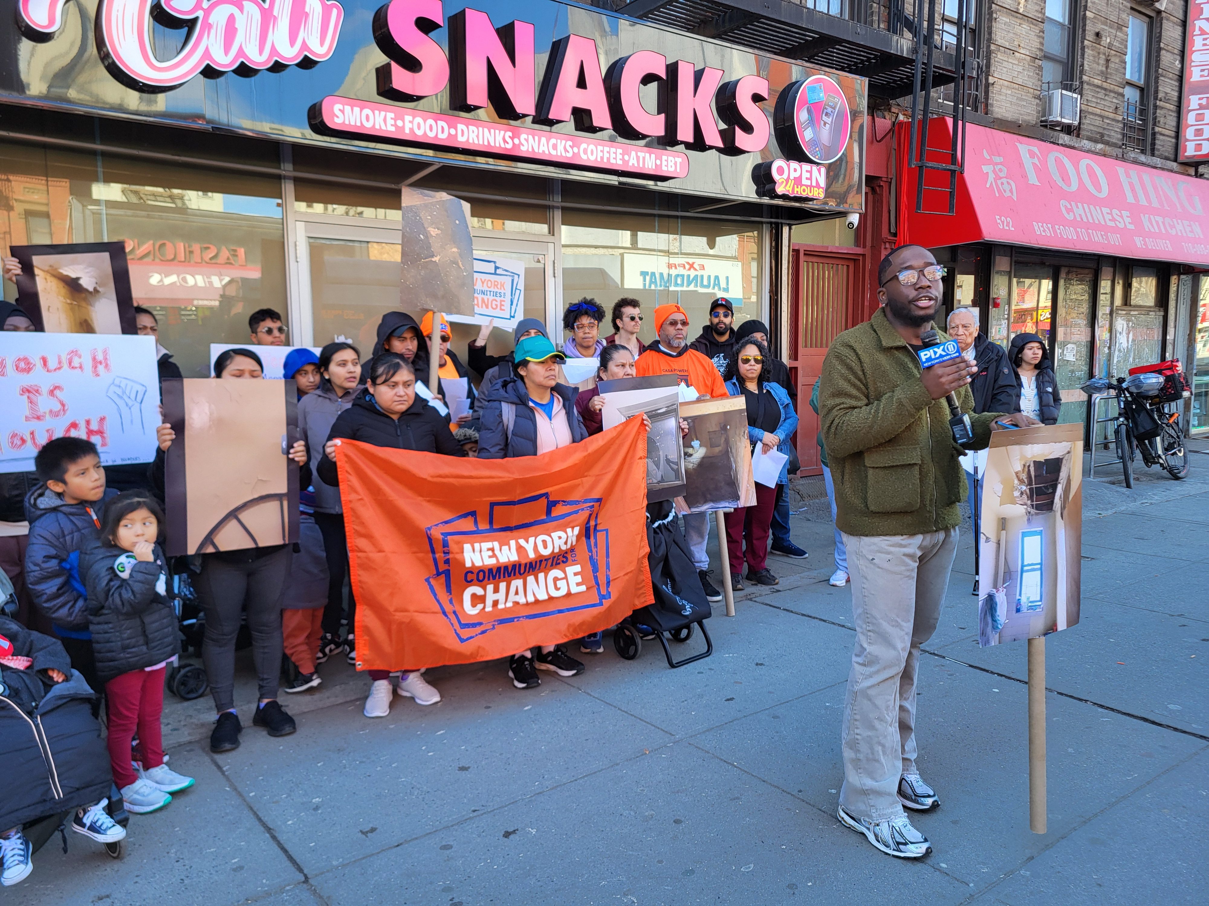 South Bronx tenants rally against 'one of NYC's worst landlords
