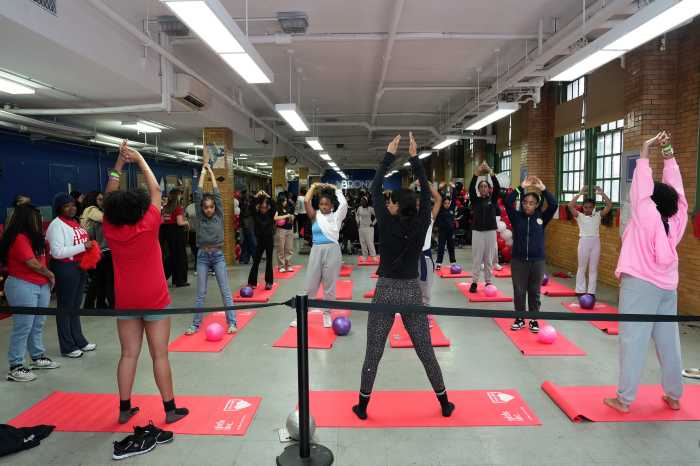 BRONX, NEW YORK - MAY 21: Ice Spice At The Kate Spade New York x Girls Inc. Wellness Mini Summit At The Young Women's Leadership School, The Bronx on May 21, 2025 in Bronx, New York. (Photo by Bennett Raglin/Getty Images)