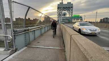 New RFK Bridge path connects Bronx cyclists to Manhattan with safer, car-free access