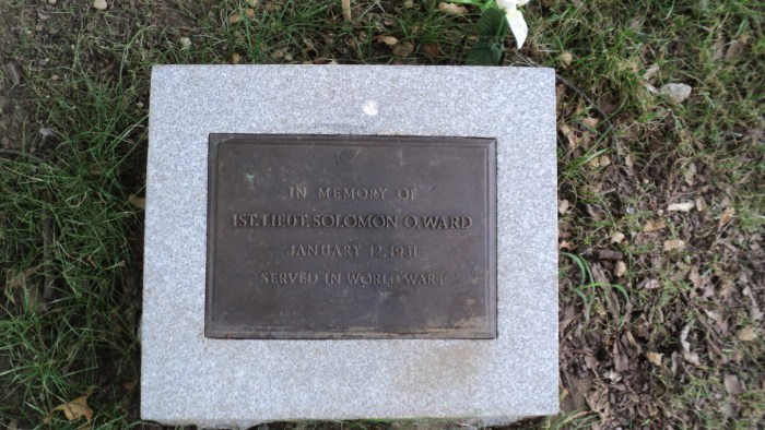 Originally designed Designed in 1949 by the Parks Department and the Peter G. Lehman of the Veterans of Foreign Wars to memorialize veterans who died in World War II, the memorial included plaques for 21 soldiers in a tranquil grove.