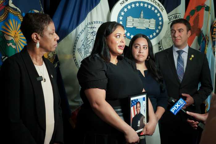 Genesis Villella will soon receive the full pension benefits she deserves following the death of her mother, Detective Miosotis Familia, in 2017 thanks to critical advances in legislation in the City Council and Albany.