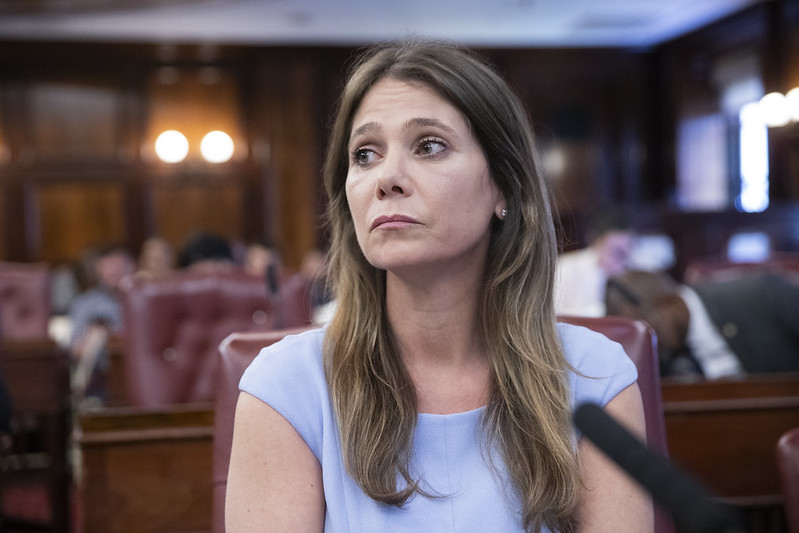 Republican City Council Member Kristy Marmorato (D-13) issued an impassioned plea to her colleagues, Wednesday ahead of a vote to ask Albany to pass a bill that would alienate parkland in her district to allow Bally's corporation to develop a casino next to the city-owned golf course that it operates.