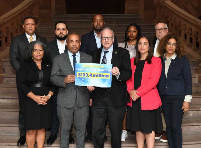 Bronx state leaders warned Monday that federal cuts to Medicaid could mean that hospitals in the borough lose out on $133.4 million annually and jeopardize healthcare for the more than 900,000 Bronx residents on Medicaid.