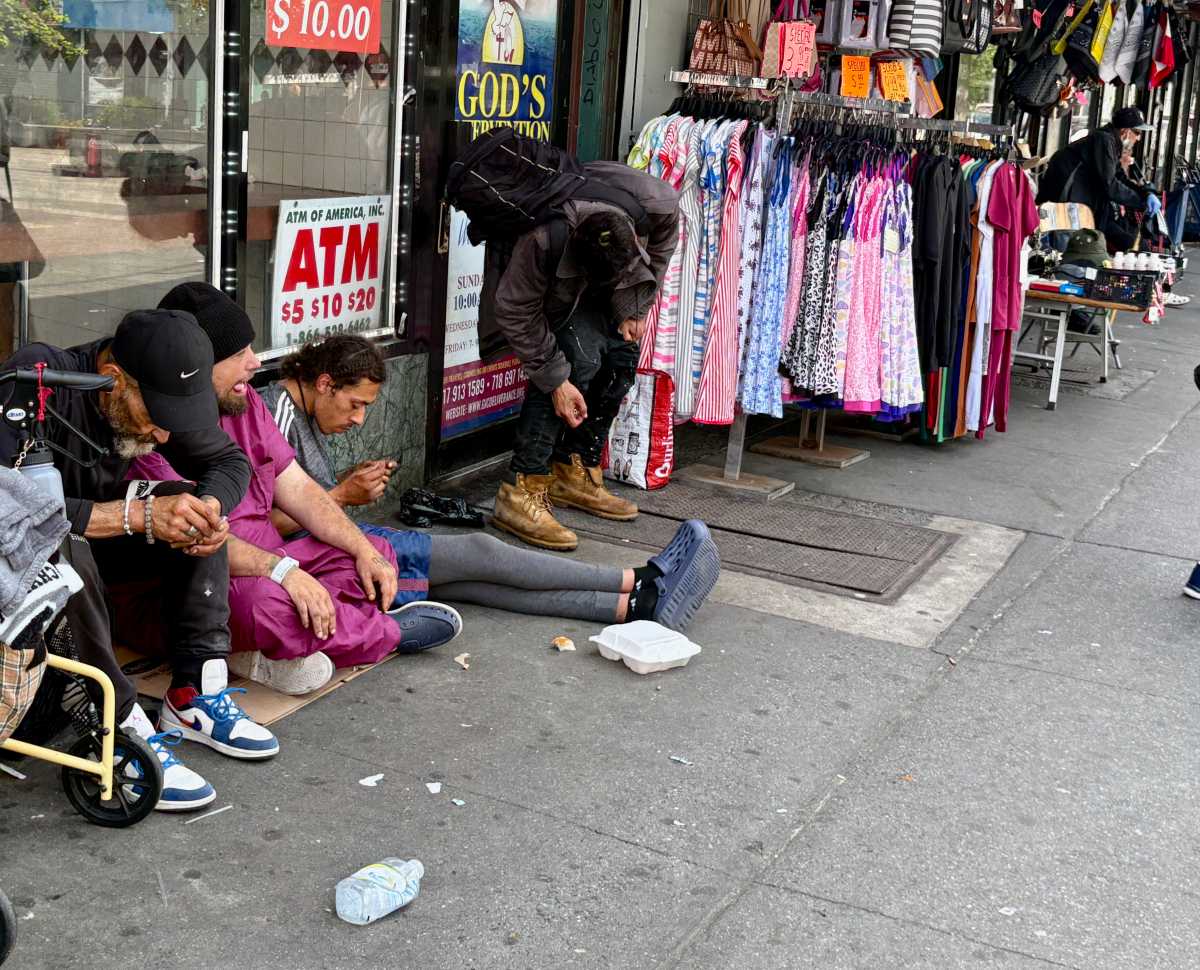 Elected representatives and business leaders in the South Bronx continued to sound the alarm Wednesday during a press conference about the public health crisis about open air drug use in the Hub around the Third Avenue commercial corridor.