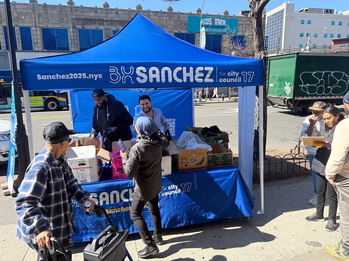 Justin Sanchez told the Bronx that he ran a campaign that was focused on the issues voters in District 17 want to see change like getting trash off the streets, getting people who use drugs help and improving schools. He said his campaign developed this platform by getting out into the streets and meeting voters, knocking on thousands of doors and shaking hands.