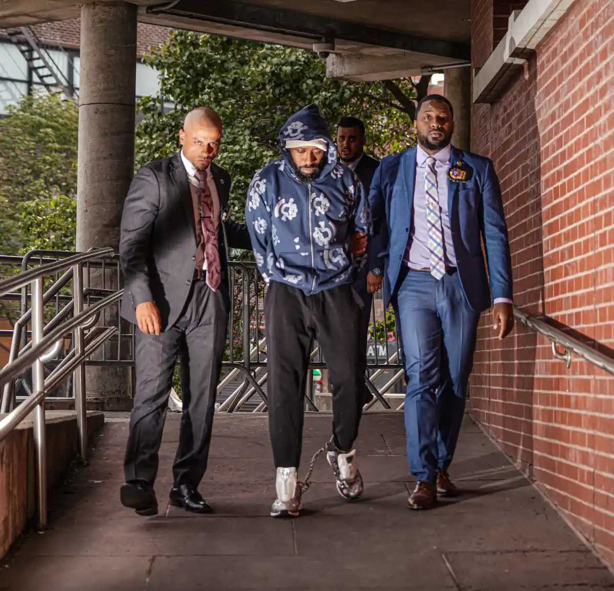 Police arrested and charged Travis Profit on Thursday, who is accused of fatally stabbing a teenager and injuring another during a wild Bronx brawl.
