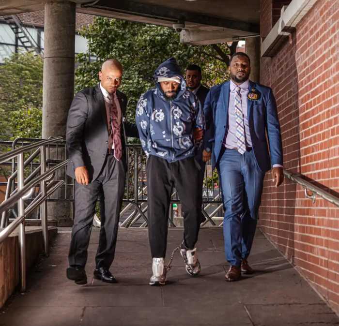 Police arrested and charged Travis Profit on Thursday, who is accused of fatally stabbing a teenager and injuring another during a wild Bronx brawl.