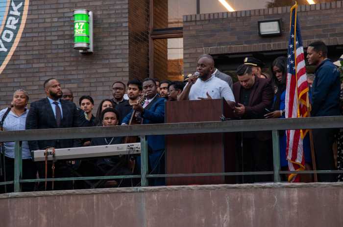 Council Member Kevin C. Riley of the North Bronx district where fallen detective Didarul Islam served, shared that he was especially hurt that the community lost a dedicated husband and father. 