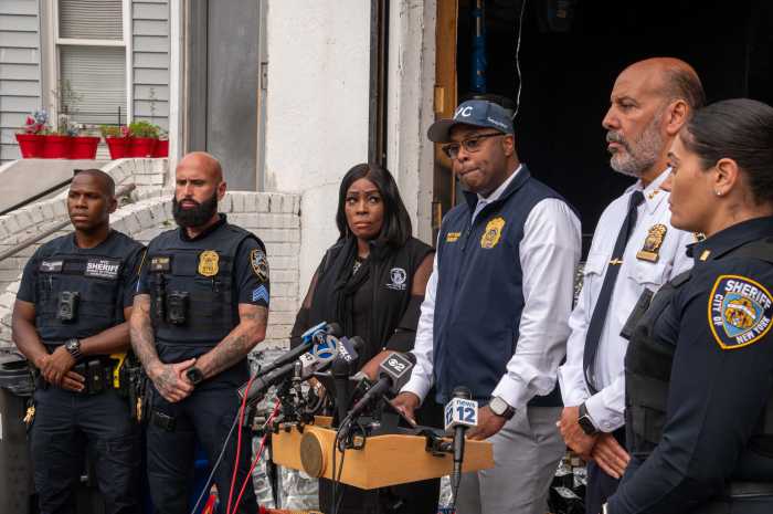 Deputy Mayor for Public Safety, Kaz Daughtry told reporters at a press conference on Thursday that it did not matter where illicit cannabis dealers set up shop— that the city would find them, not matter what. 