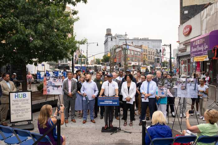 Last month, NYPD and DSNY blocked off the plaza where people sat in public to inject drugs and cleared the space, creating a significant quality of life improvement for many residents and a relief for business owners in the area.