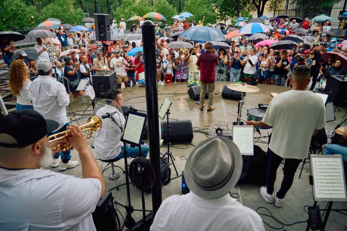 Dancing in the rain: Summer Salsa concert series continues with performance from Ray de la Paz