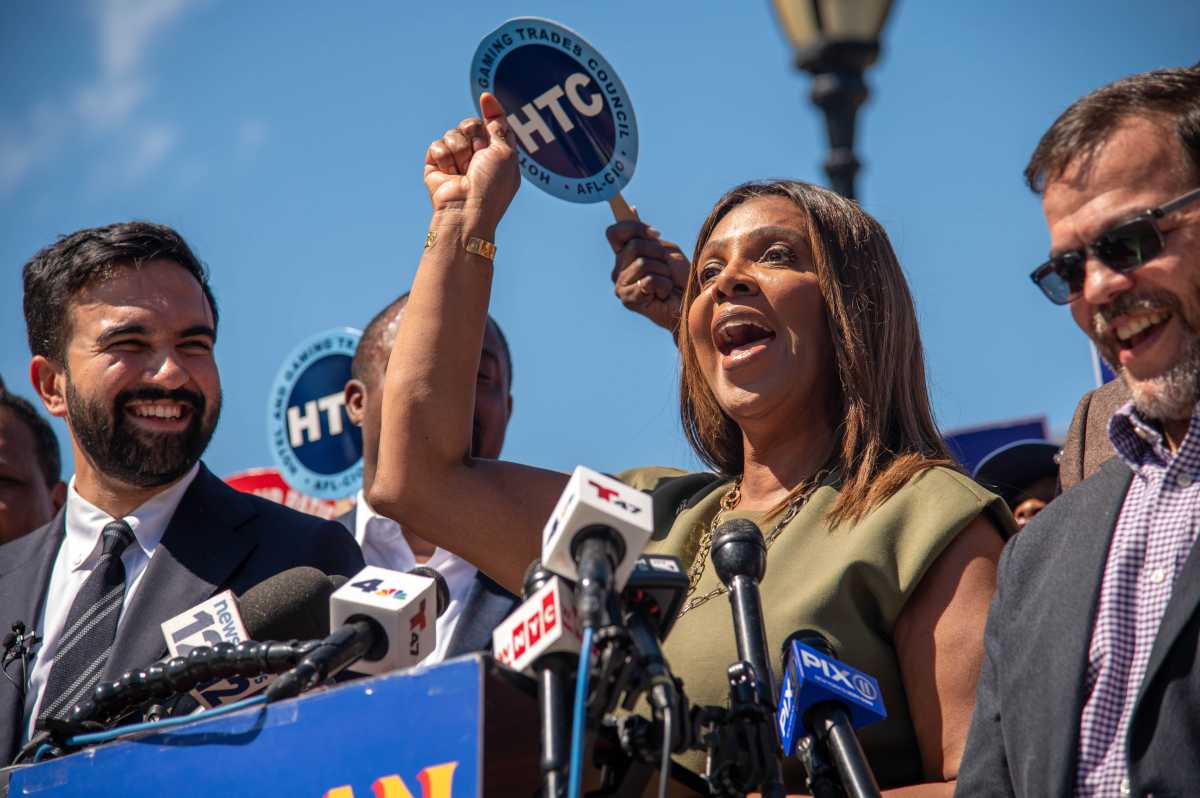 Mamdani received support, not just from Bronx Dems, Tuesday, but also from city and state-wide representatives like Public Advocate Jumaane Williams and State Attorney General Letitia James.