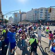 Thousands, including Bronx Times reporter, Sadie Brown rode through the streets of the Borough on October 5 for the 31st annual Tour De Bronx cycling event. Riders and the Bronx Times experienced the Bronx from atop two wheels for a new perspective on its people, streets, parks historical and cultural landmarks.