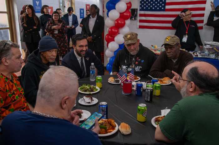 Mayor-elect Mamdani and a group of veterans discussed the affordability crisis and delays in receiving their November SNAP benefits after a government shutdown cut off funding to the program.