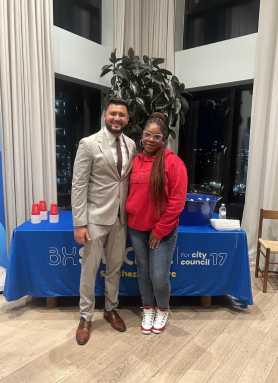 ‘There’s a New Sheriff in Town’: Justin Sanchez celebrates winning District 17 City Council