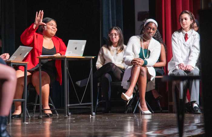 Kassidie Lucca (left) argued strongly and with attitude at times that Elena Price was guilty of murder, suspecting the widow of killing her husband for his money.