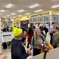 At the first public hearing on Dec. 5, environmental advocates, state and federal experts and community members walked up and down the halls of a local school looking at displays of the details of the state's $900 million project to repair five bridges on the Cross Bronx Expressway,