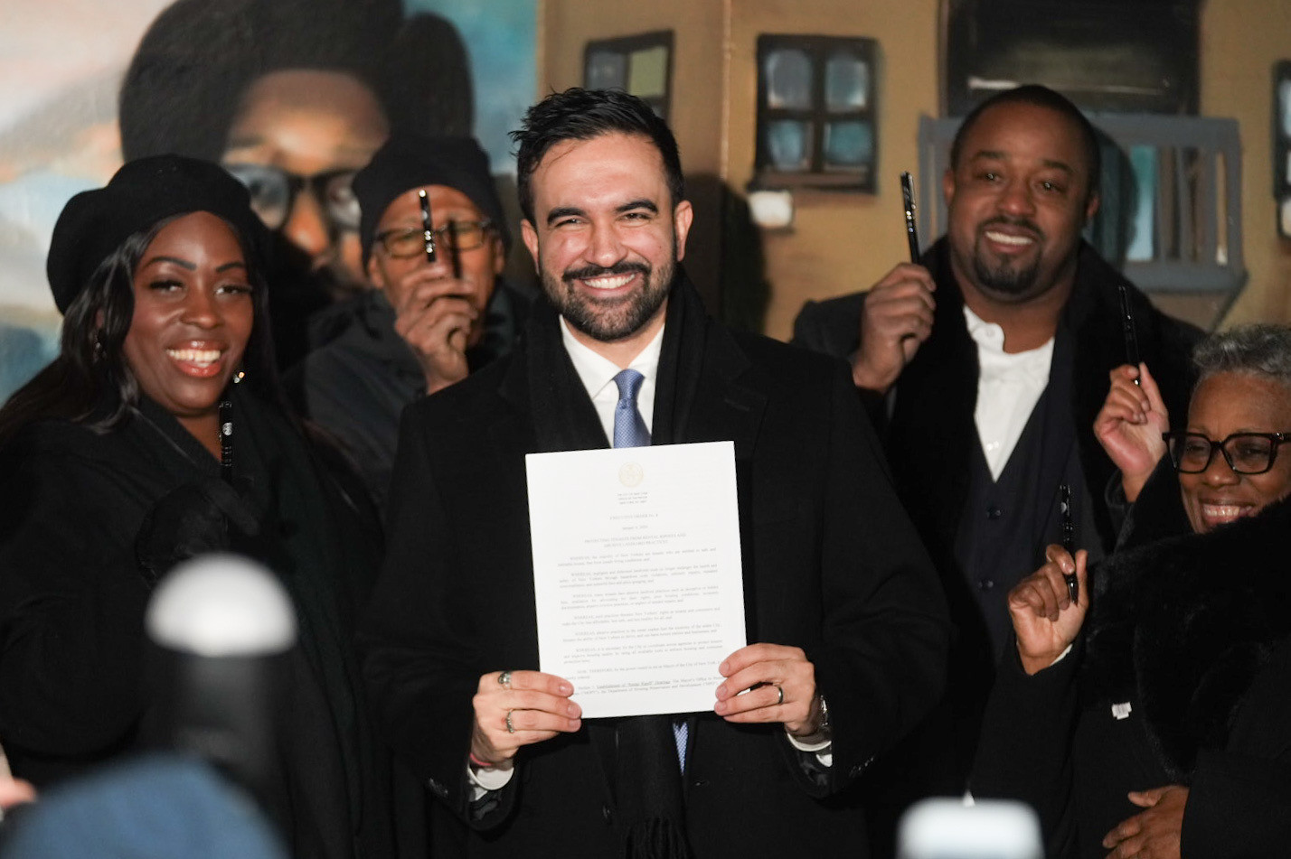 mayor zohran mamdani with bronx elected