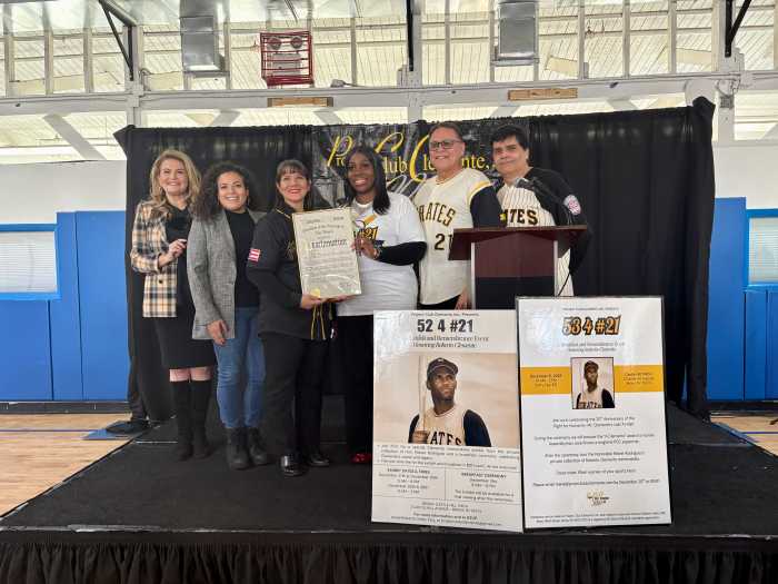 The nonprofit Project Club Clemente Inc. hosted its annual remembrance breakfast on Dec. 31 in honor of the untimely death of baseball legend and humanitarian Roberto Clemente.
