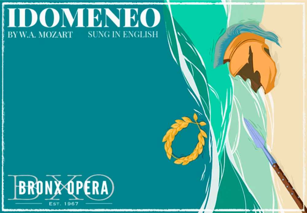 Bronx Opera to perform Mozart's 'Idomeneo' this February at Lehman